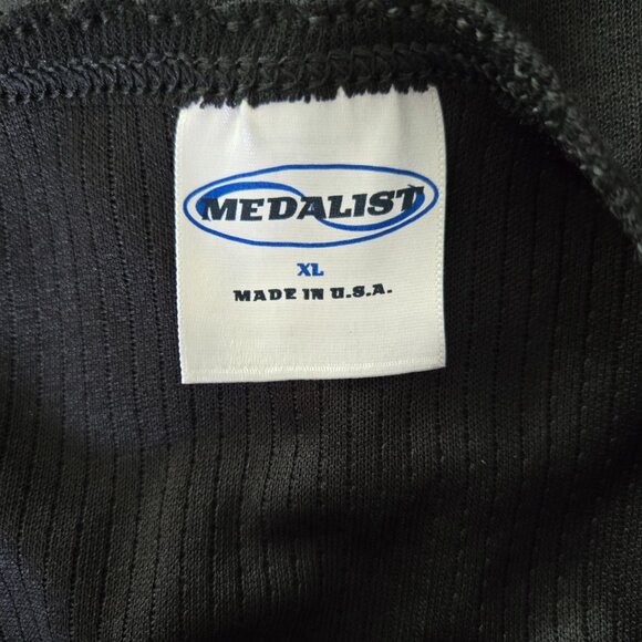 MEDALIST Black Long Sleeve Light Knit Sweater XL - Picture 3 of 3